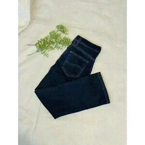 Lee Boys' Slim Fit Stretch Jeans Straight 10 Adjustable Dark Sure 2 Fit denim‎